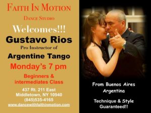 Gustavo Rios Tango Lessons